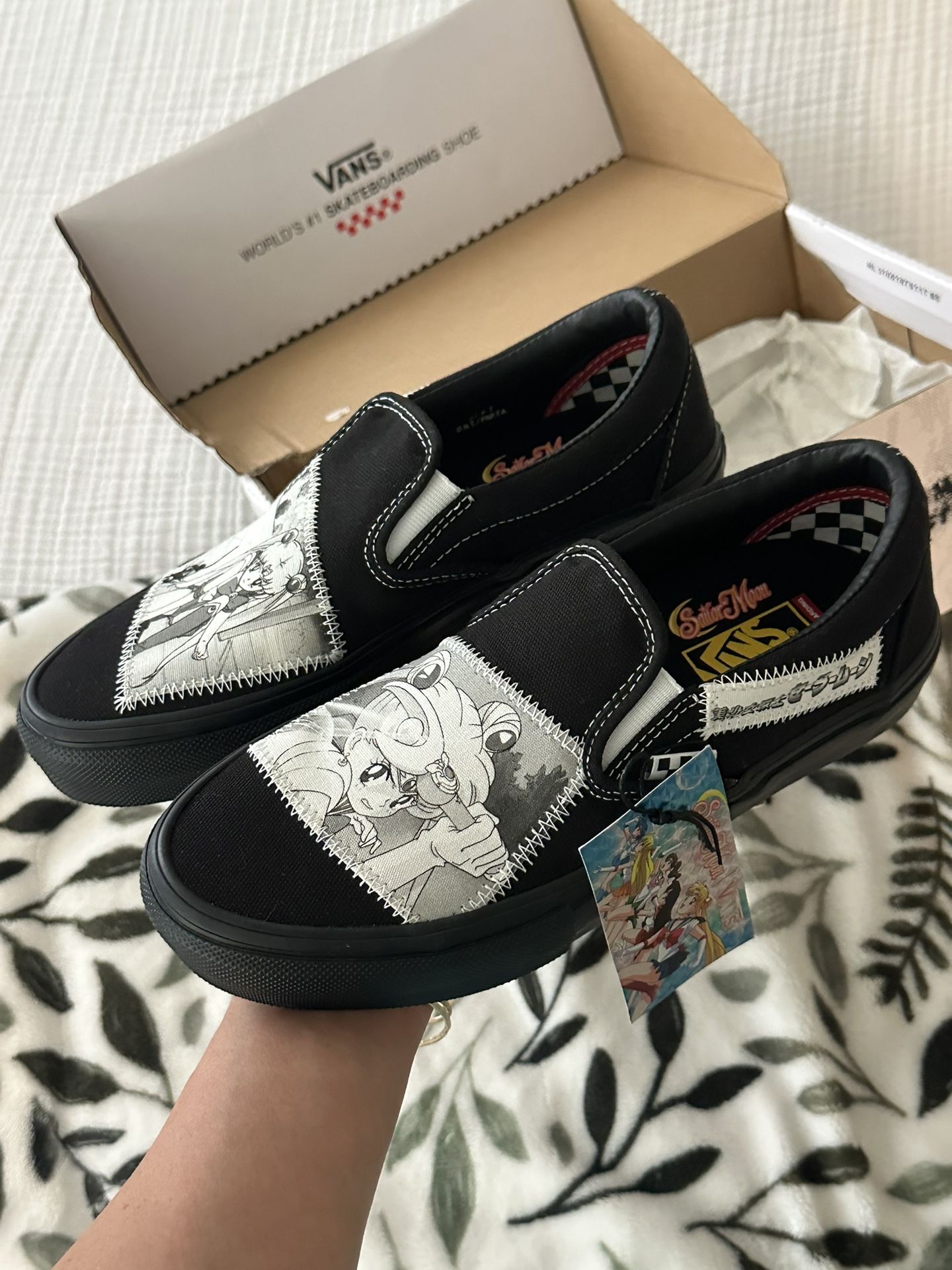 Sailor Moon Vans (Size 7 Men’s)