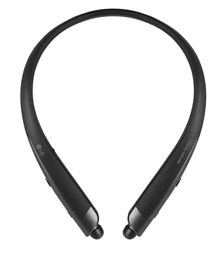HBS-1125 BLACK LG TONE PLATINUM+ Bluetooth® Wireless Stereo Headset  This item does not have the original packaging and there is a small crack see pho