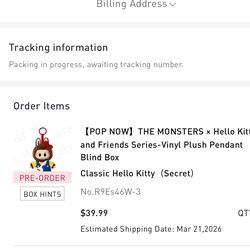 Hello kitty Labubu secret