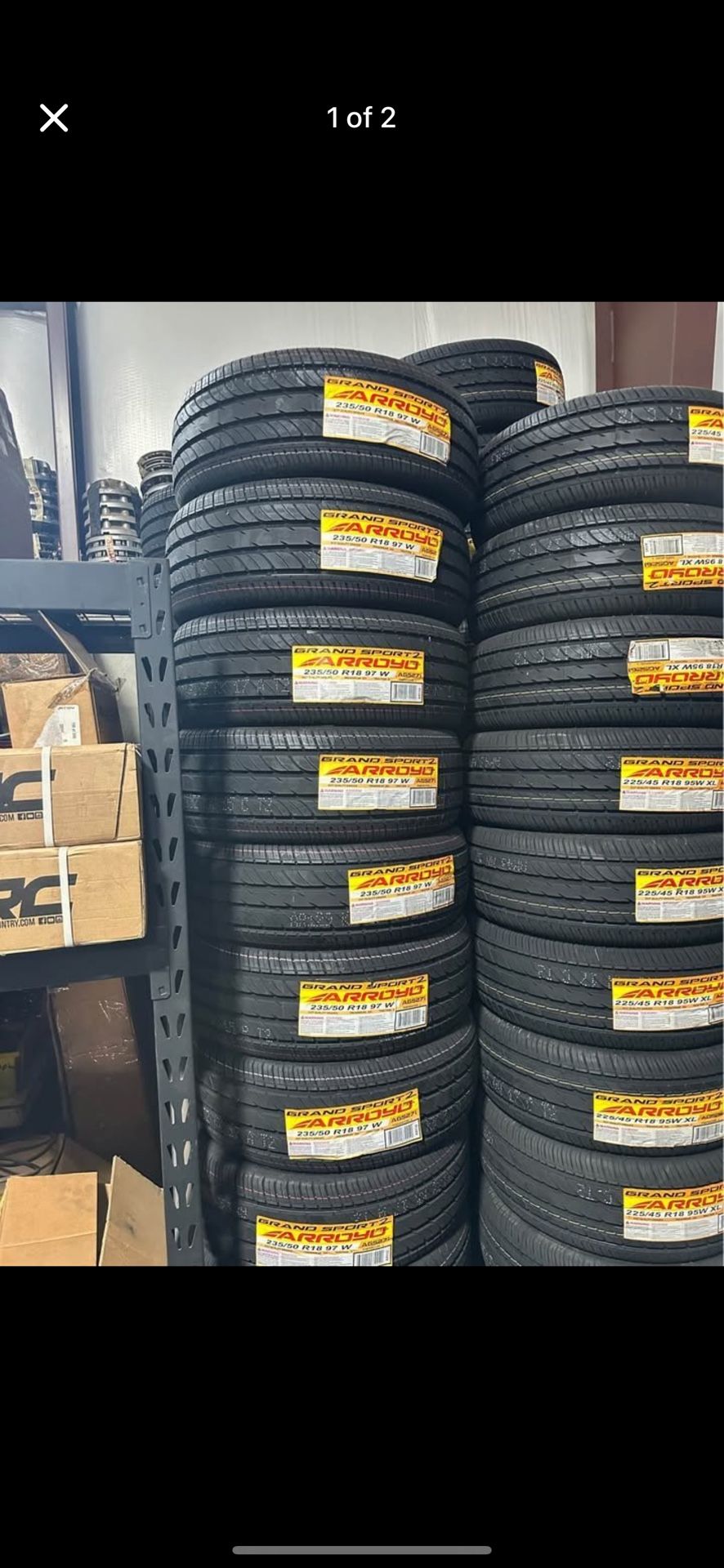 235/50/18 Arroyo Grand Sport A/S 97W Tires