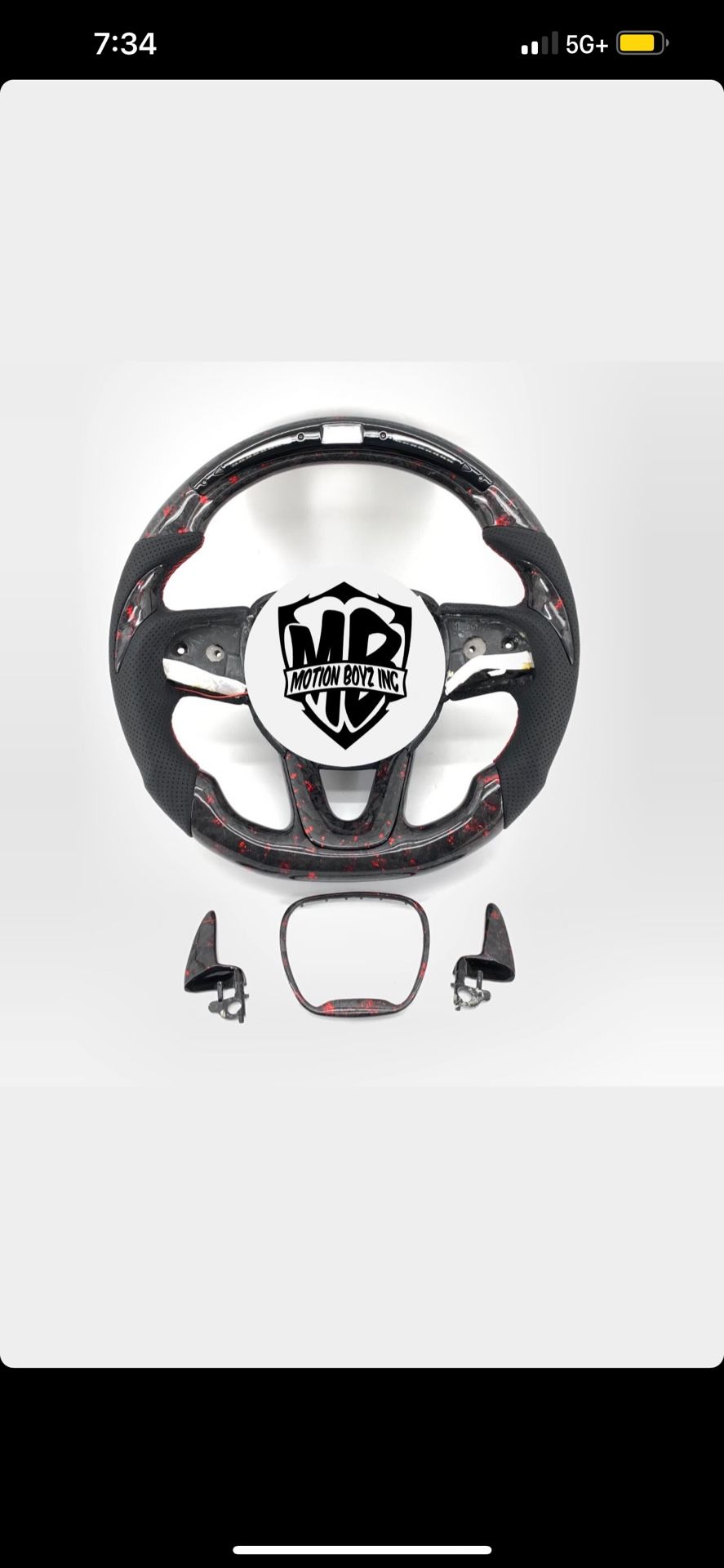 Dodge Charger/challenger Steering Wheel  