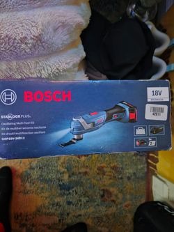 Bosh oscillating multi-colored kit