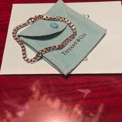 Tiffany Box link Bracelet 
