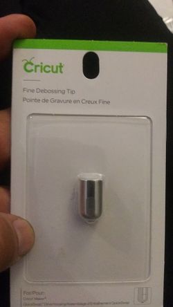 Cricut fine debossing tip