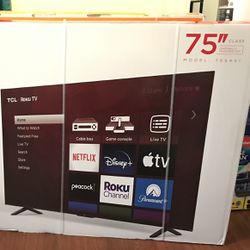 BRAND NEW 75in TV