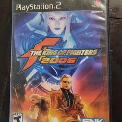 The King Of Fighters 2006 For PS2 