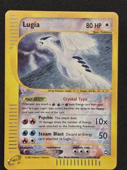 Crystal Aquapolis Lugia