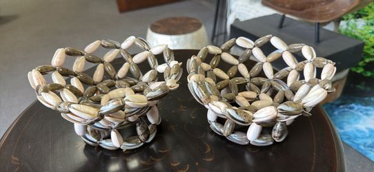 2 Pcs Shell Decor