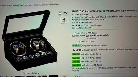 Watch winder