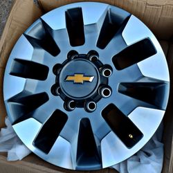 2026 CHEVY SILVERADO 2500 RIMS OEM NEW ......(

8 LUG
)