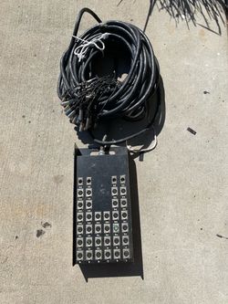 Conquest Audio 36-Channel XLR Professional Audio Snake Box