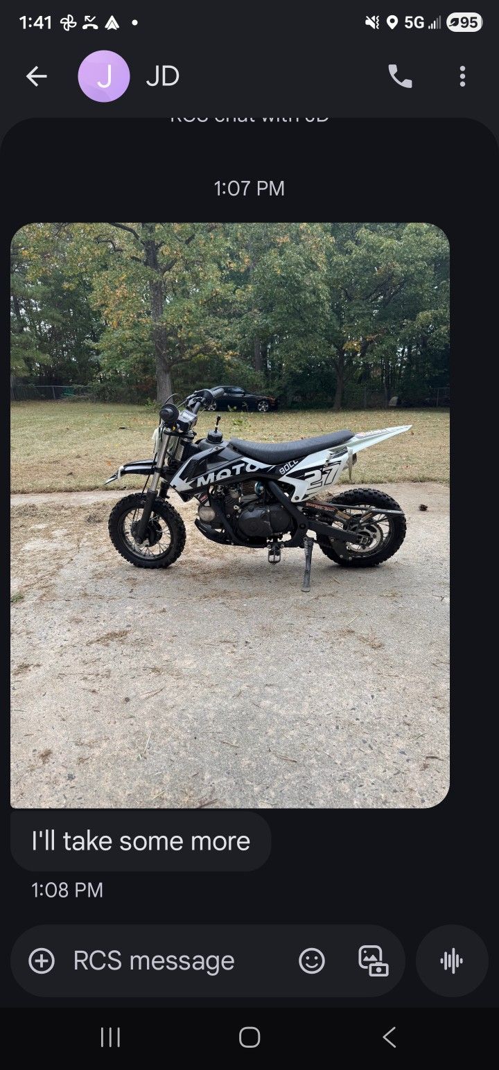 X Moto 90cc Dirt Bike ***Limited Use*** Make Me An Offer