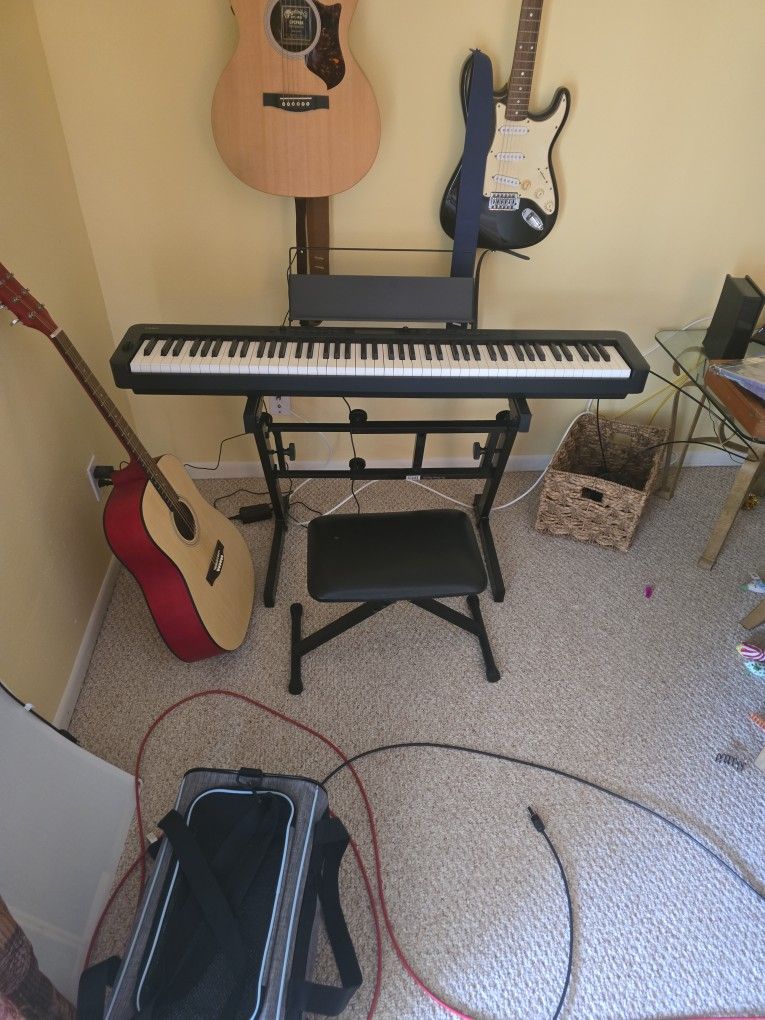 Casio CDP-S360 Keyboard With Seat And Pedal