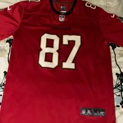 Buccaneers NFL Red Med Jersey 