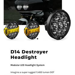 Harley head lights