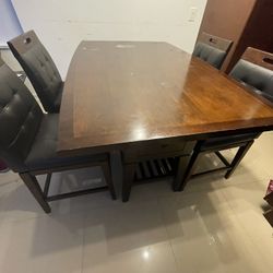 Dining Table and 4 Chairs