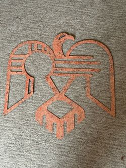 Metal wall art eagle