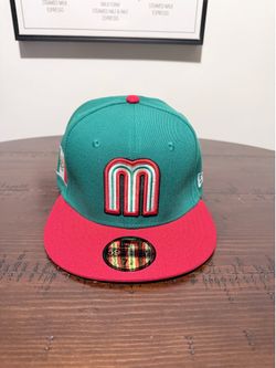 Green Mexico Fitted Hat