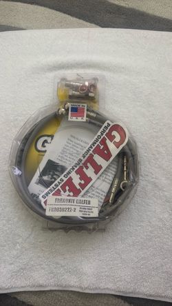 Honda F4i stainless steel brake lines