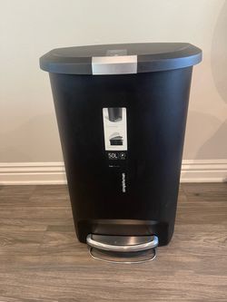 Free 50L trash can.