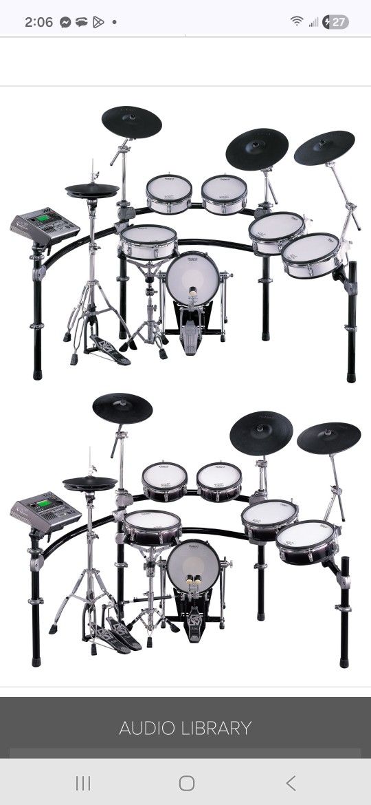 Roland Td-20 V PRO ELECTRIC DRUM SET COMPLETE