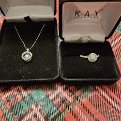 Diamond Necklace And Ring
