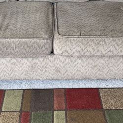Living Room Set #Couch # Coffee Table # 2End Tables And Free Rug
