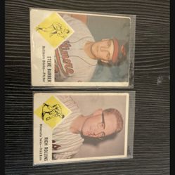 2 Different 1963 Fleer Baseball Cards - Harder To Find Cards HBV $70