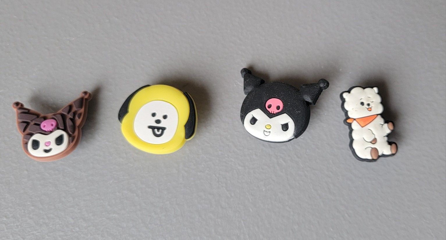Shoe Charms Kuromi & BT21