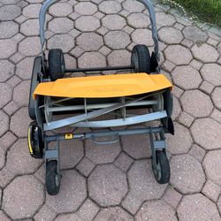 Push reel mower