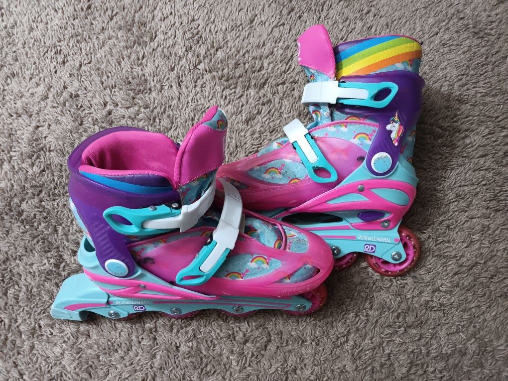 Girls Adjustable Skates Barely Used
