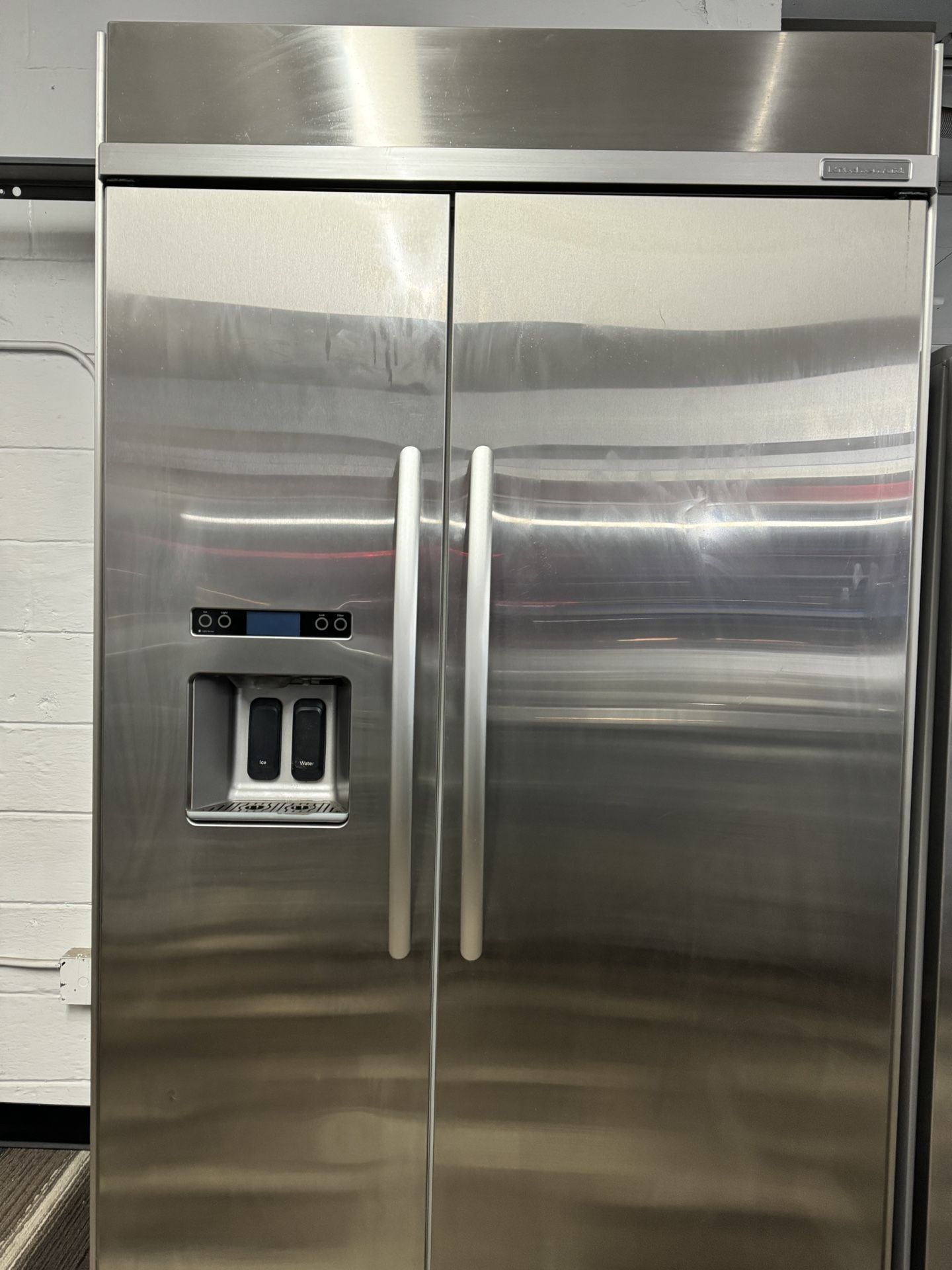 Kitchen Aid 48inch Built In Stainless Fridge Sub Zero