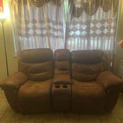 Two Seater Reclining/ Rocking Couch