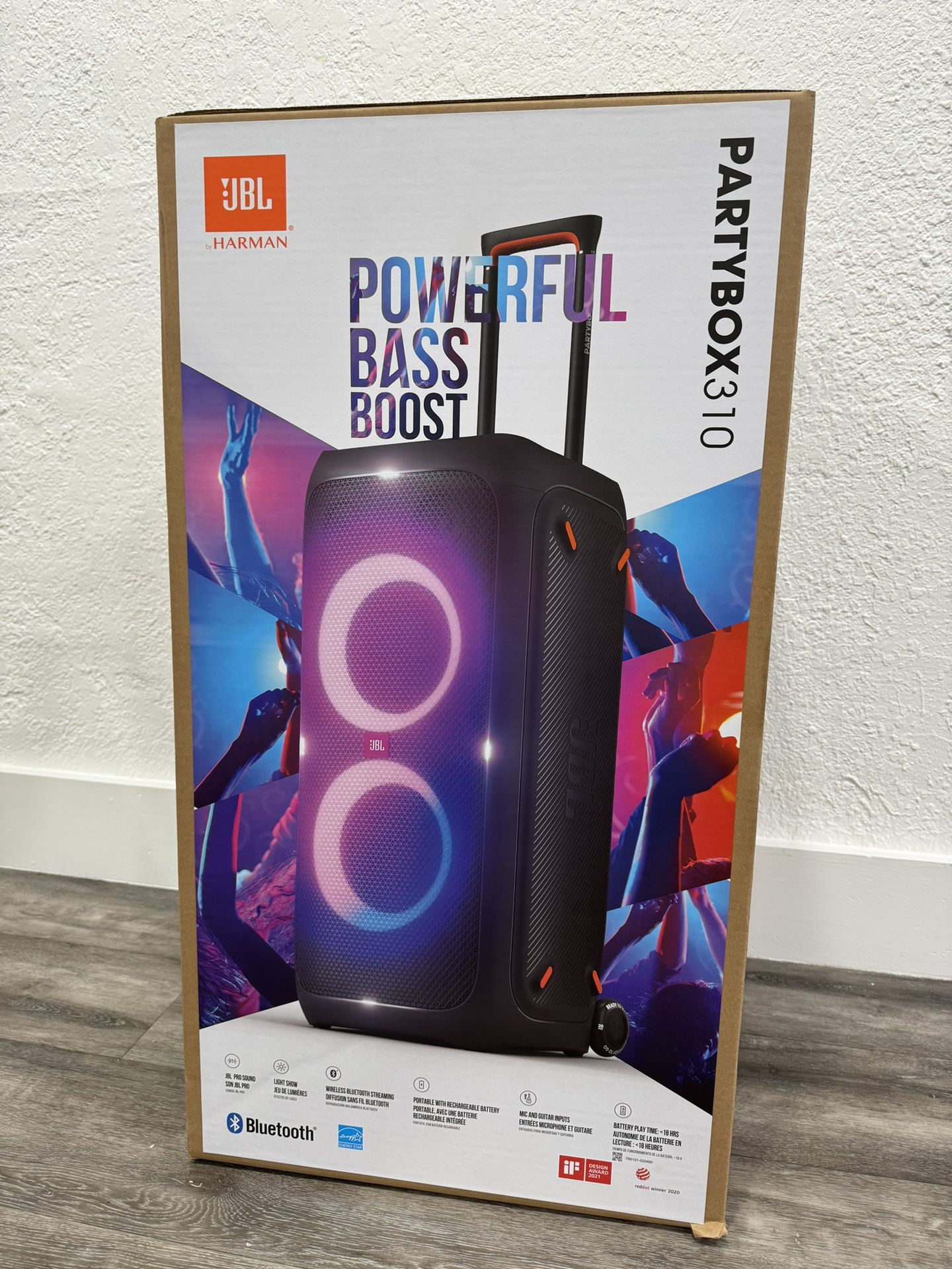 Jbl Partybox 310 Speaker Bluetooth Bocinas Parlantes Altavoz  Karaoke Entregas Disponibles 🚚🏠