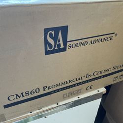 Sound Advance CM860 Prommercial Speakers