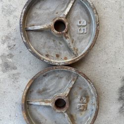 35lbs Olympic Plates 
