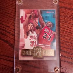 1996 Jordan-Pippen Card 