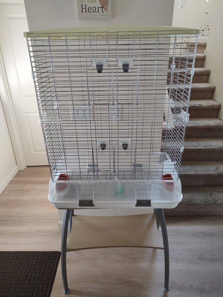 Bird Cage with Stand