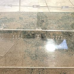 Used 13 Gallon Acrylic Reptile Aquarium/ Terrarium