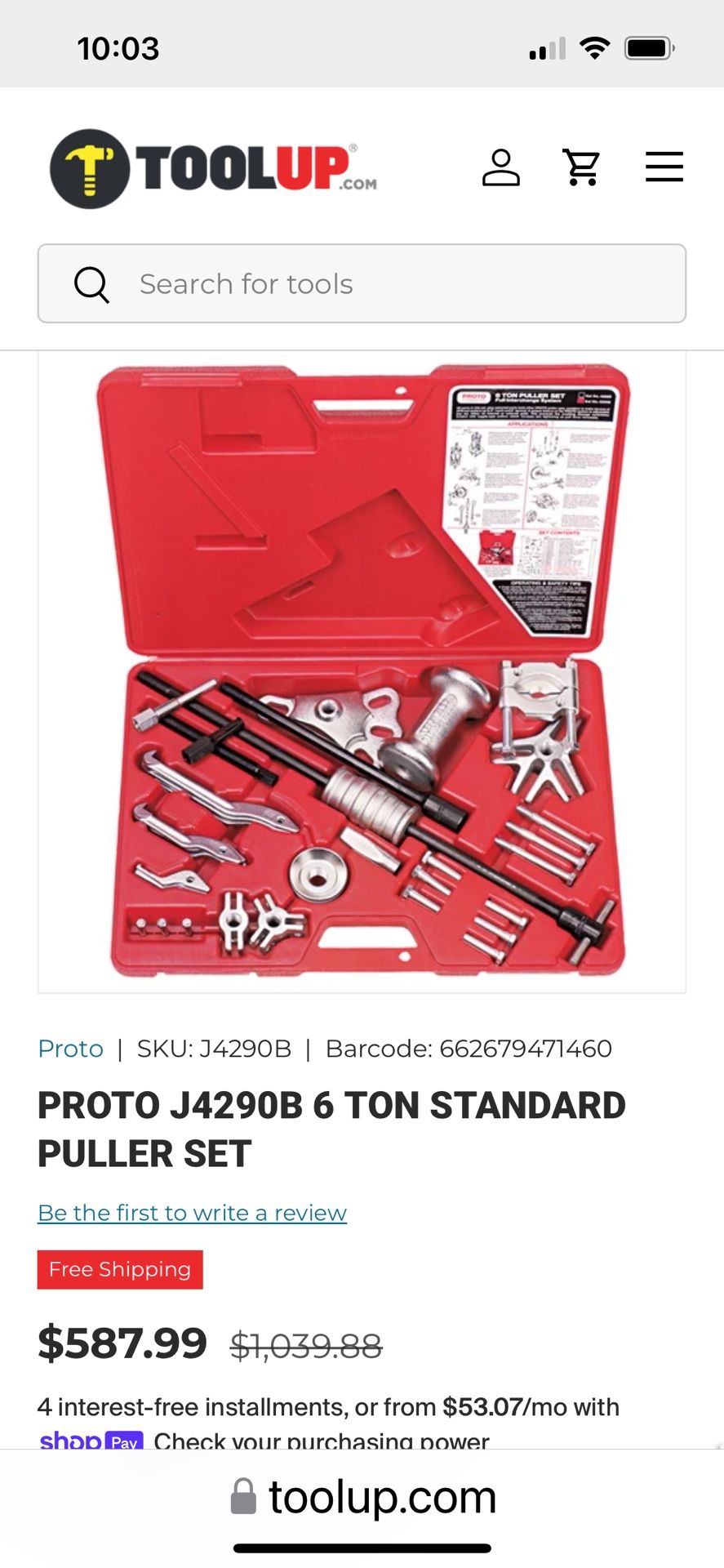 MATCO PULLER TOOLS 