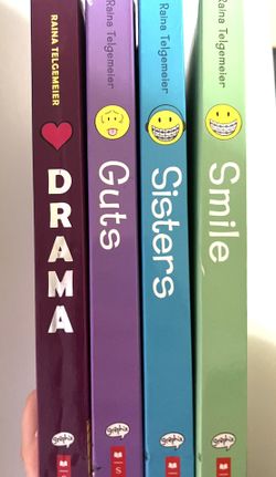 Raina Telgemeier 4 Book Bundle