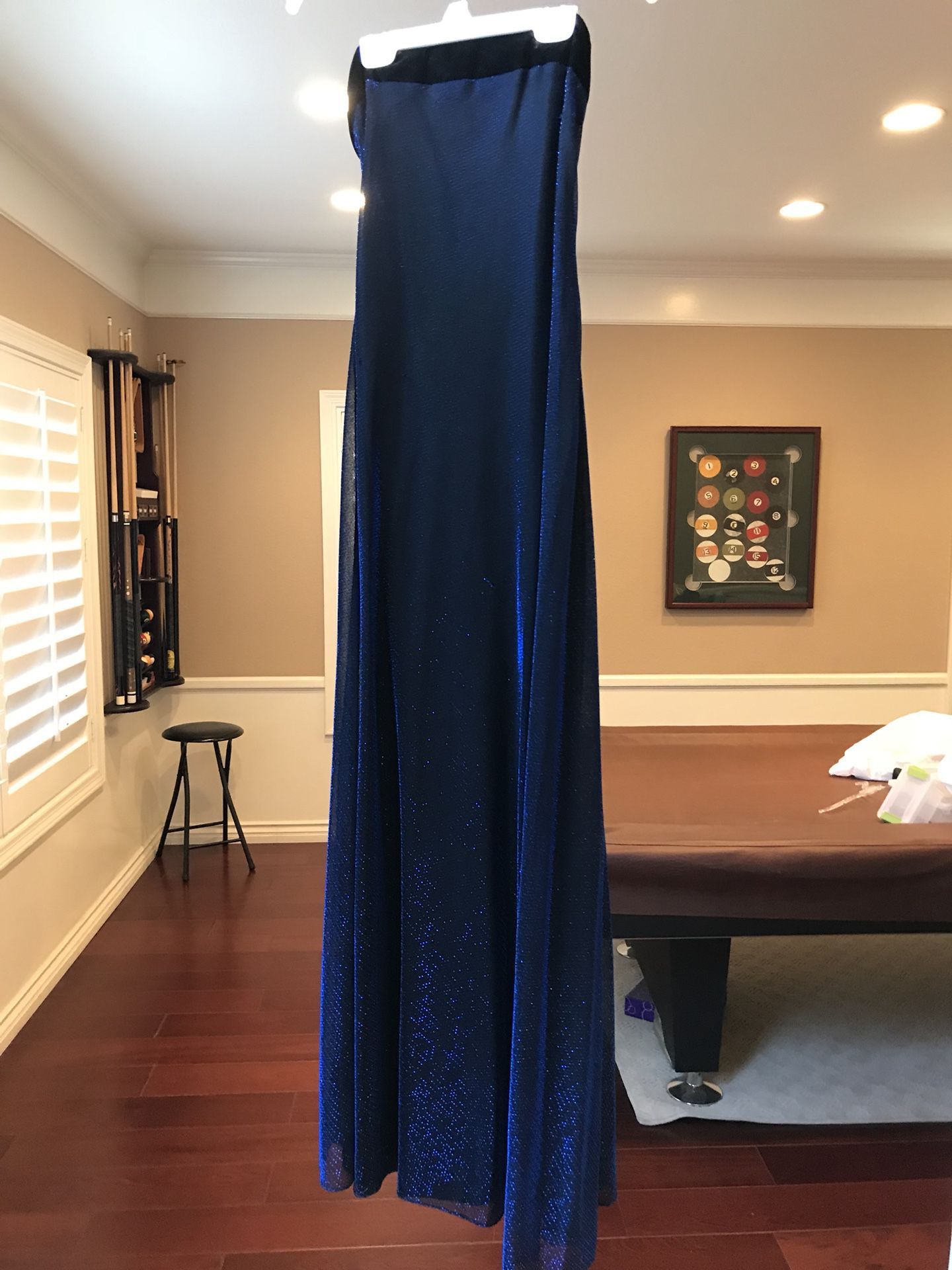 Midnight Blue Shimmery Prom/Homecoming Dress SMALL