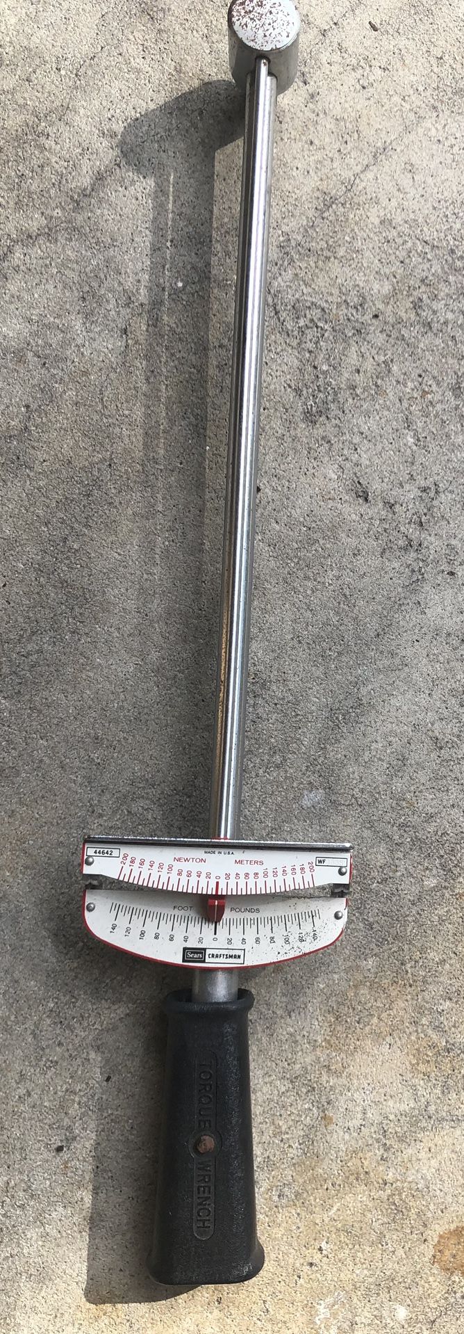 Seers Craftsman Torque Wrench 1/2” Drive