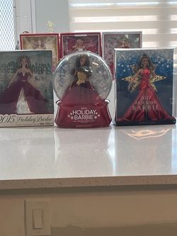 Christmas Barbie’s collections