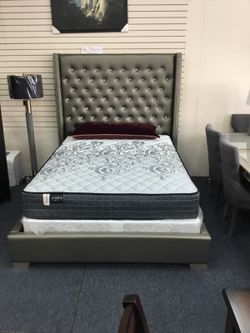 Queen bed frame