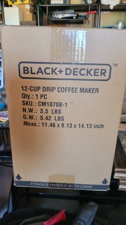 Black & Decker 12-Cup Coffeemaker