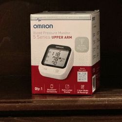 Omron Blood Pressure Monitor 5 Seies -New