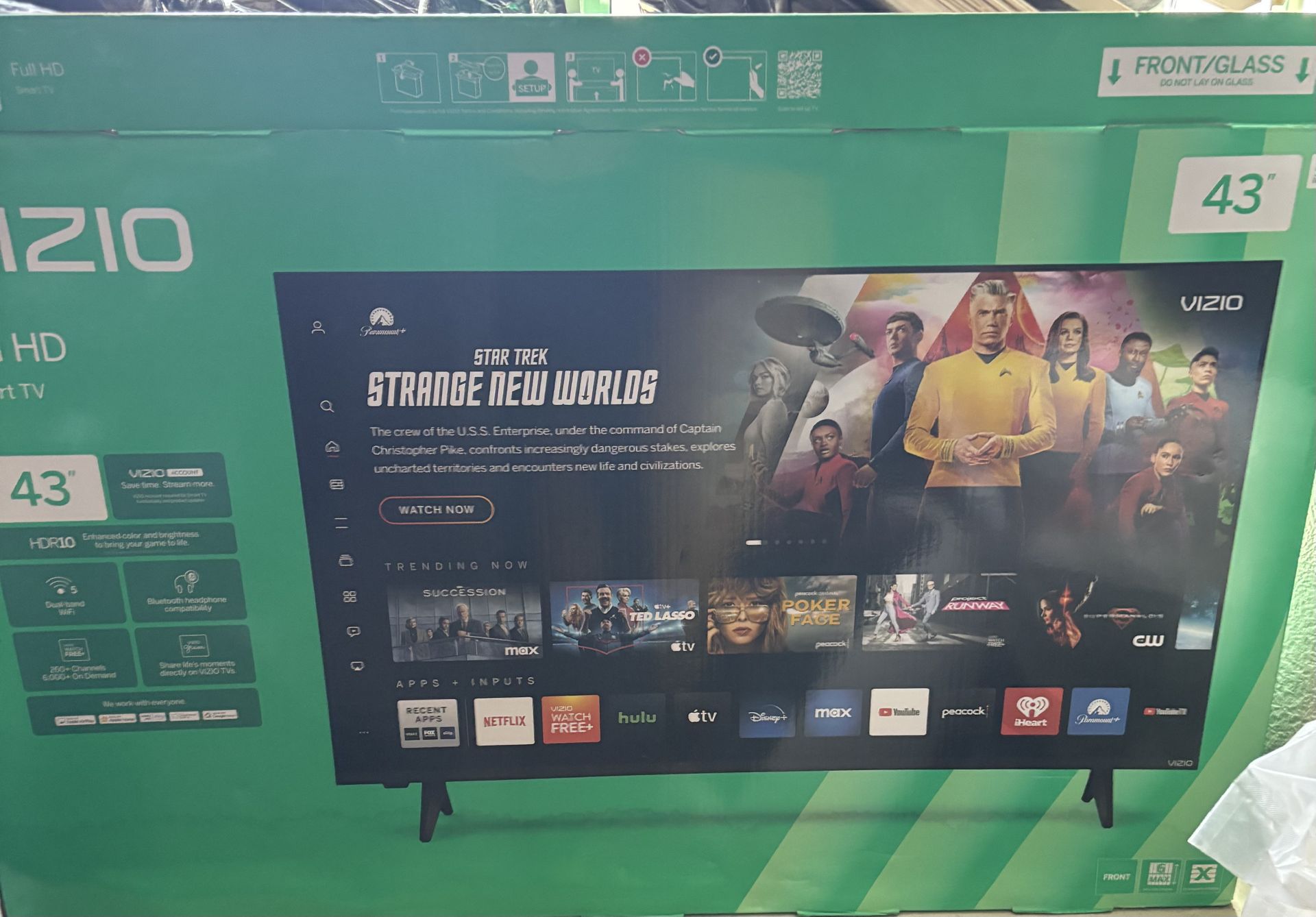 40 inch smart Roku TV