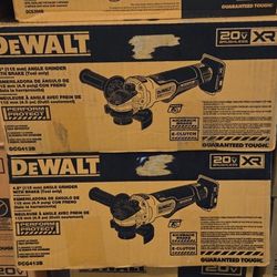 Dewalt DCG413B DEWALT XR 4.5-in 20-volt max Paddle Switch Brushless Cordless Angle grinder