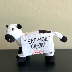 Chick-fil-A Standard Cow Promotional Stuffed Animal Plush Toy 6 Inch 2014